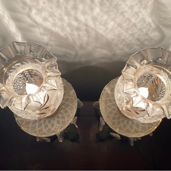 Rare 26 inch Greek Italian Mythology Cherub pair of lamps - Picture 6 of 7